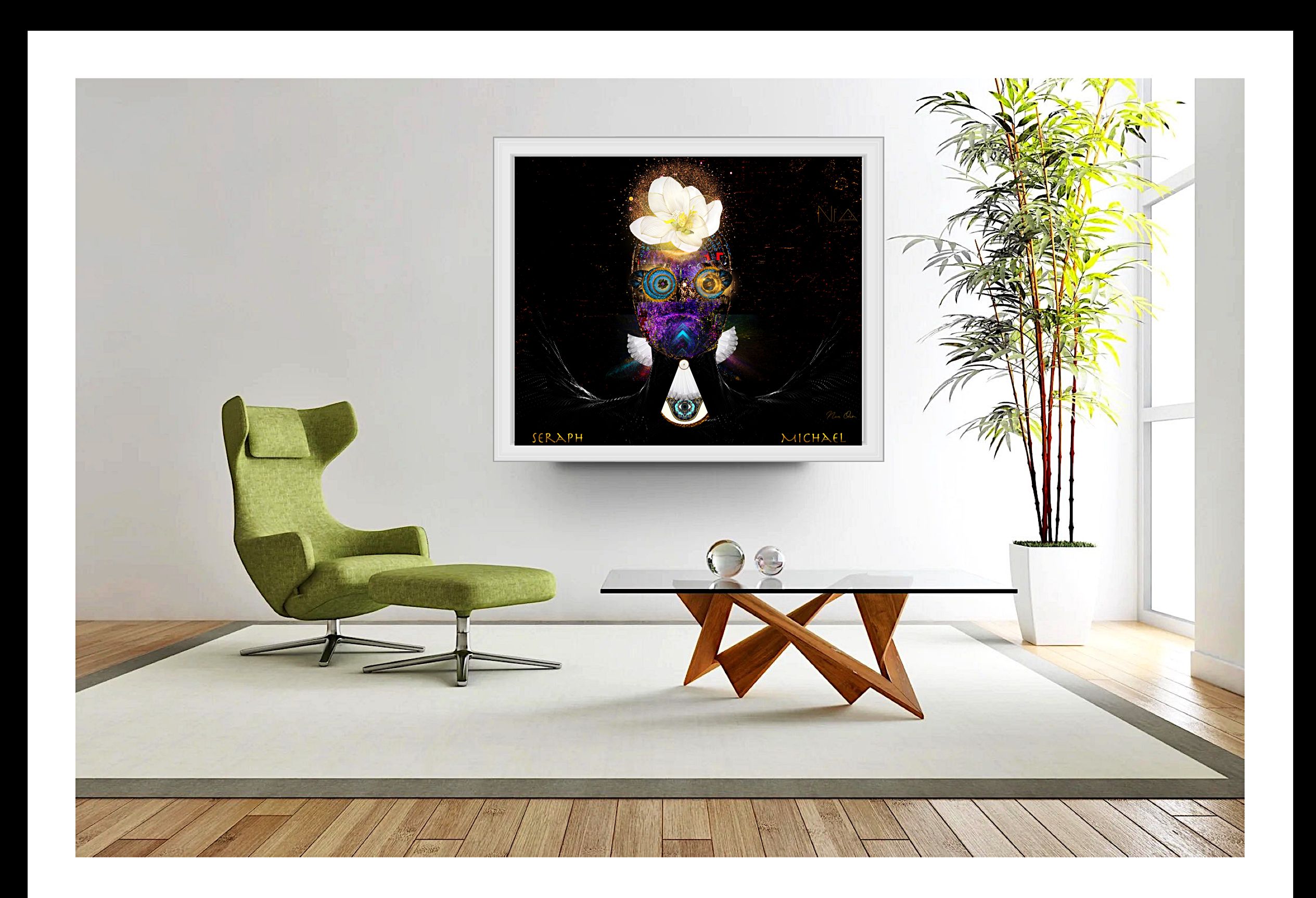 Nea Óir art paintings seraph ex deus Nea Oir